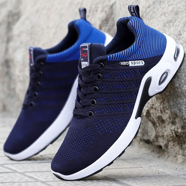 Breathable Lace-Up Men's Running Shoes Five4You