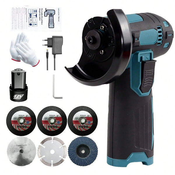 Cordless Mini Angle Grinder Kit: Powerful Lithium Battery Tool, Angle Grinder Kit, Battery Grinder, battery-powered grinder, cordless grinder, Cordless Mini Angle Grinder Kit, Cordless Mini A