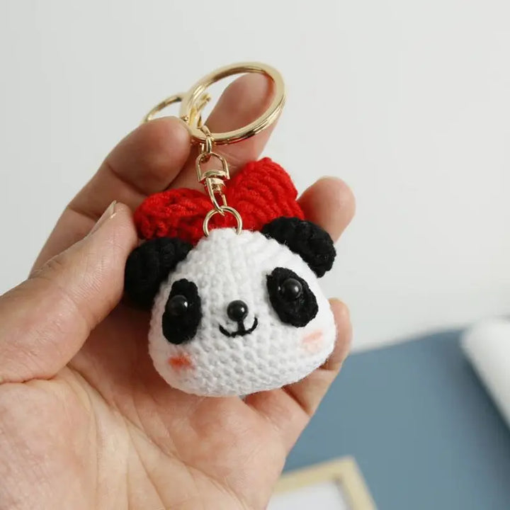 Cute Bear Couple Keychains: Kawaii Crochet Doll Keyrings for Bags & Keys, Bag Accessory, bag keychains, Bear Couple, Bear Keychains, Couple Gift, couple keychains, crochet dolls, crochet keyr