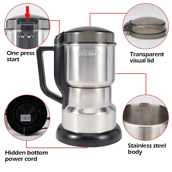 Electric Coffee Grinder: Power Your Kitchen Five4You