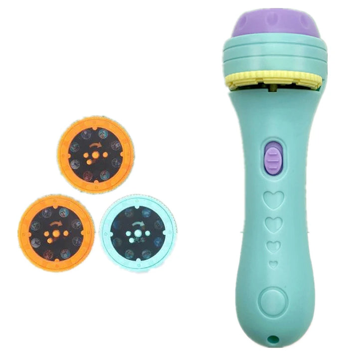 Interactive Flashlight Projector Toy for Kids Five4You