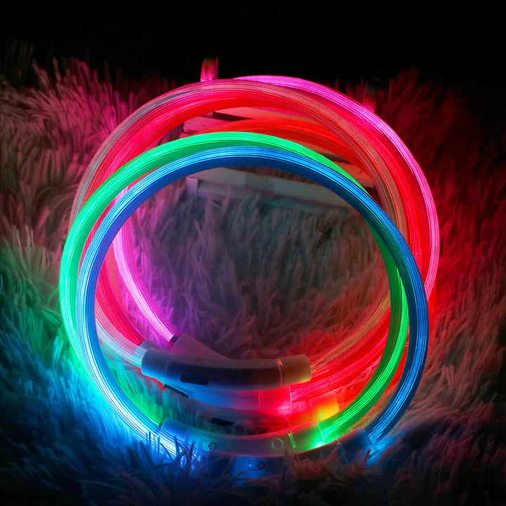 Luminous USB LED Dog Collar, Safety, dog collar, dog safety, luminous dog collar, luminous LED, luminous safety, Luminous USB LED Dog Collar, Pet, Pet Accessories, safety collar, Safety LED d