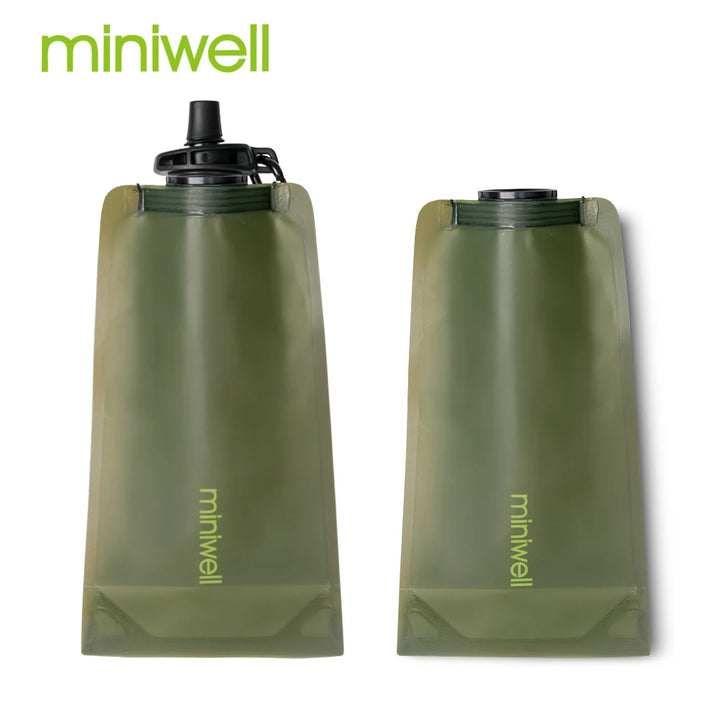 Miniwell Survival Portable Water Purification: Essential for Outdoor Adventures, Backpacking Water Filter, Camping Water Purification, Compact Purifier, Emergency Water, essential outdoor, es