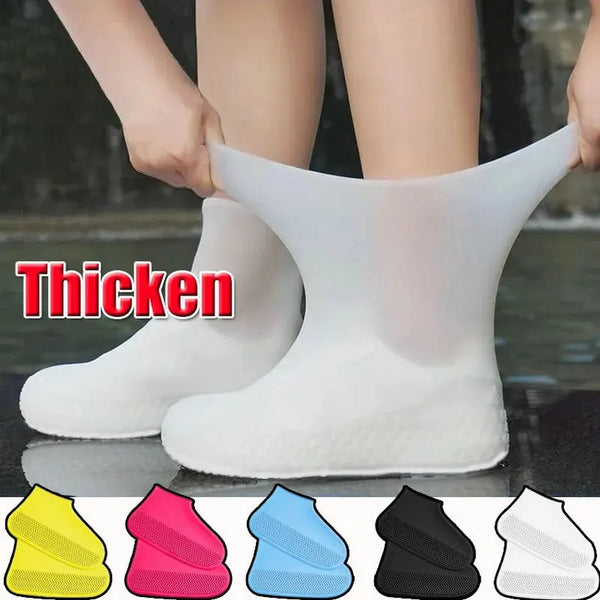 Reusable Waterproof Anti-Slip Silicone Shoe Covers Five4You